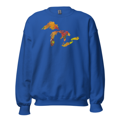 Great Lakes Sweatshirt | Unisex Standard - Fall Leaves Edition