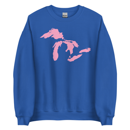 Great Lakes Sweatshirt | Unisex Standard - Caddie Pink