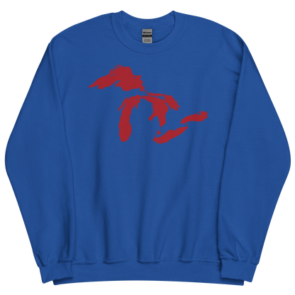 Great Lakes Sweatshirt | Unisex Standard - Thimbleberry Red