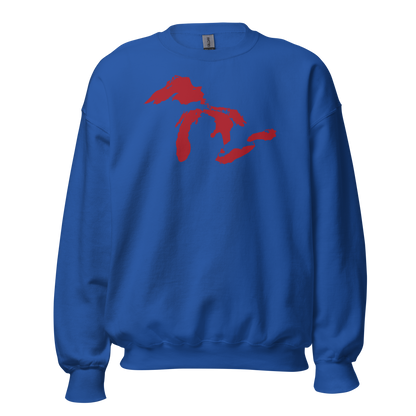 Great Lakes Sweatshirt | Unisex Standard - Thimbleberry Red