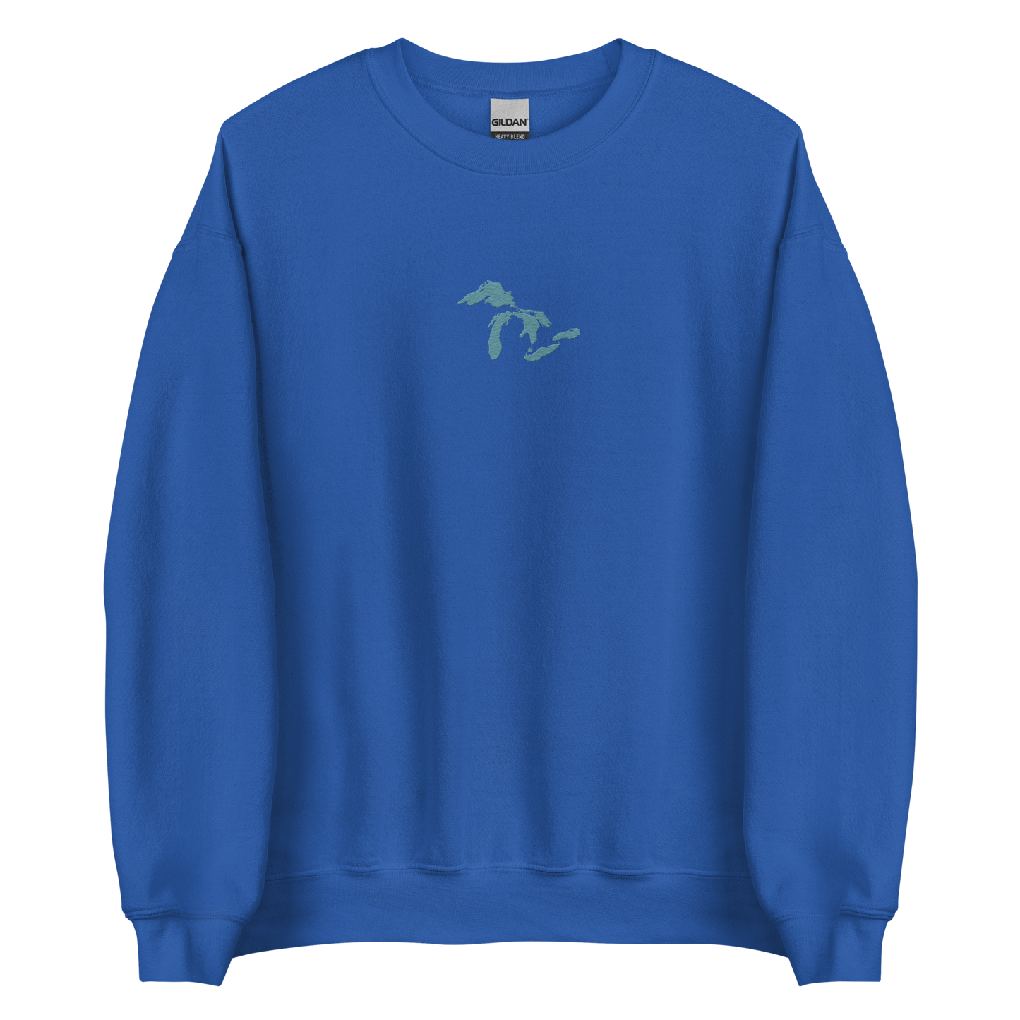 Great Lakes Sweatshirt | Unisex Standard - Huron Blue Emb.