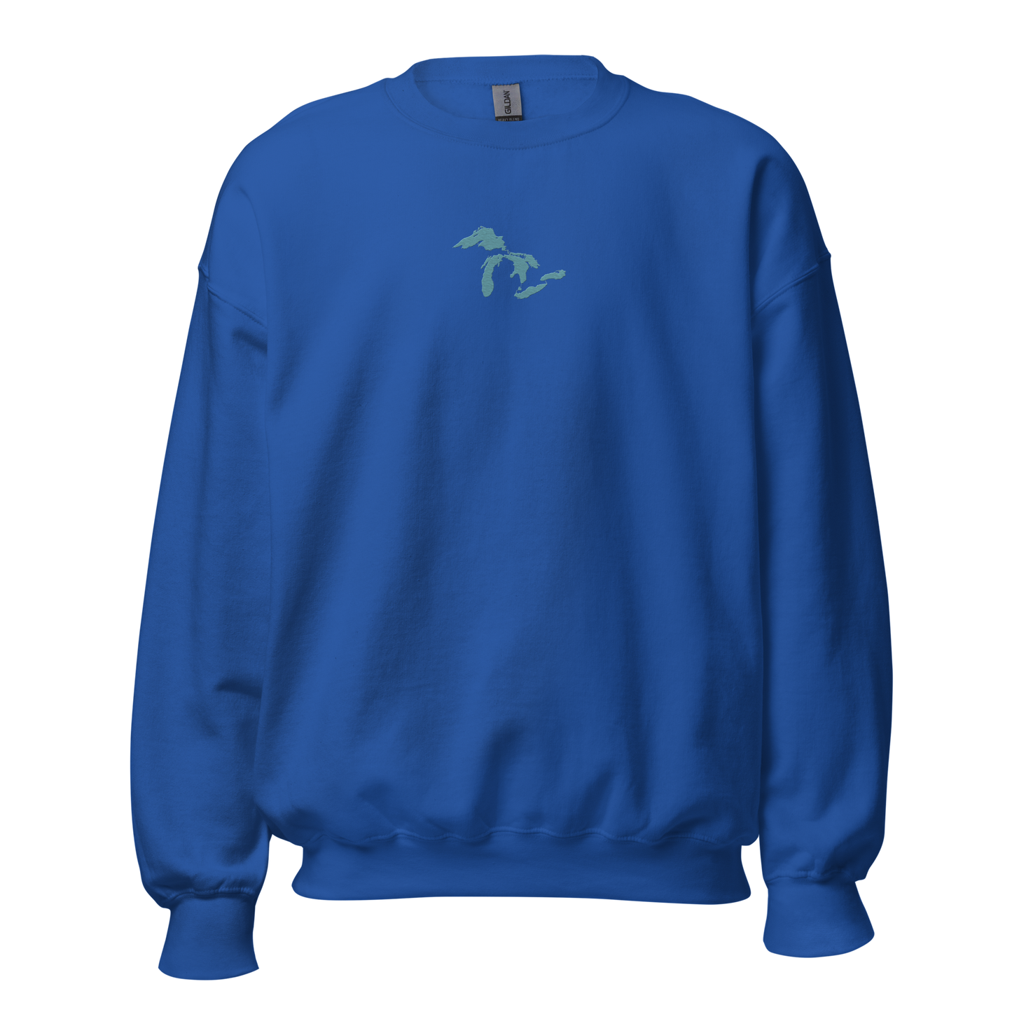 Great Lakes Sweatshirt | Unisex Standard - Huron Blue Emb.