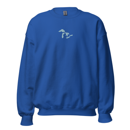 Great Lakes Sweatshirt | Unisex Standard - Caddie Blue Emb.