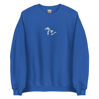 Great Lakes Sweatshirt | Unisex Standard - Ice Blue Emb.