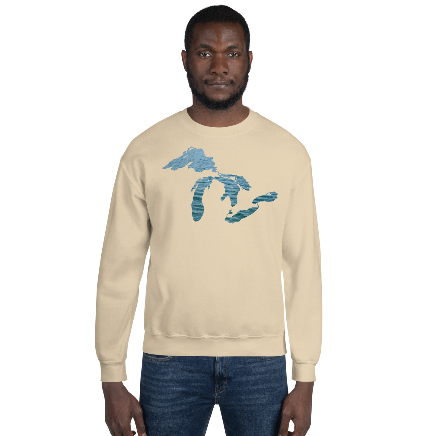 Great Lakes Sweatshirt | Unisex Standard - Waves Edition