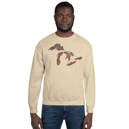 Great Lakes Sweatshirt | Unisex Standard - Rust Edition