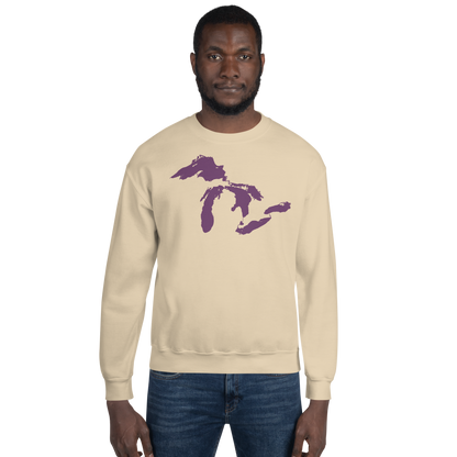 Great Lakes Sweatshirt | Unisex Standard - Plum