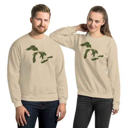 Great Lakes Sweatshirt | Unisex Standard - Army Green