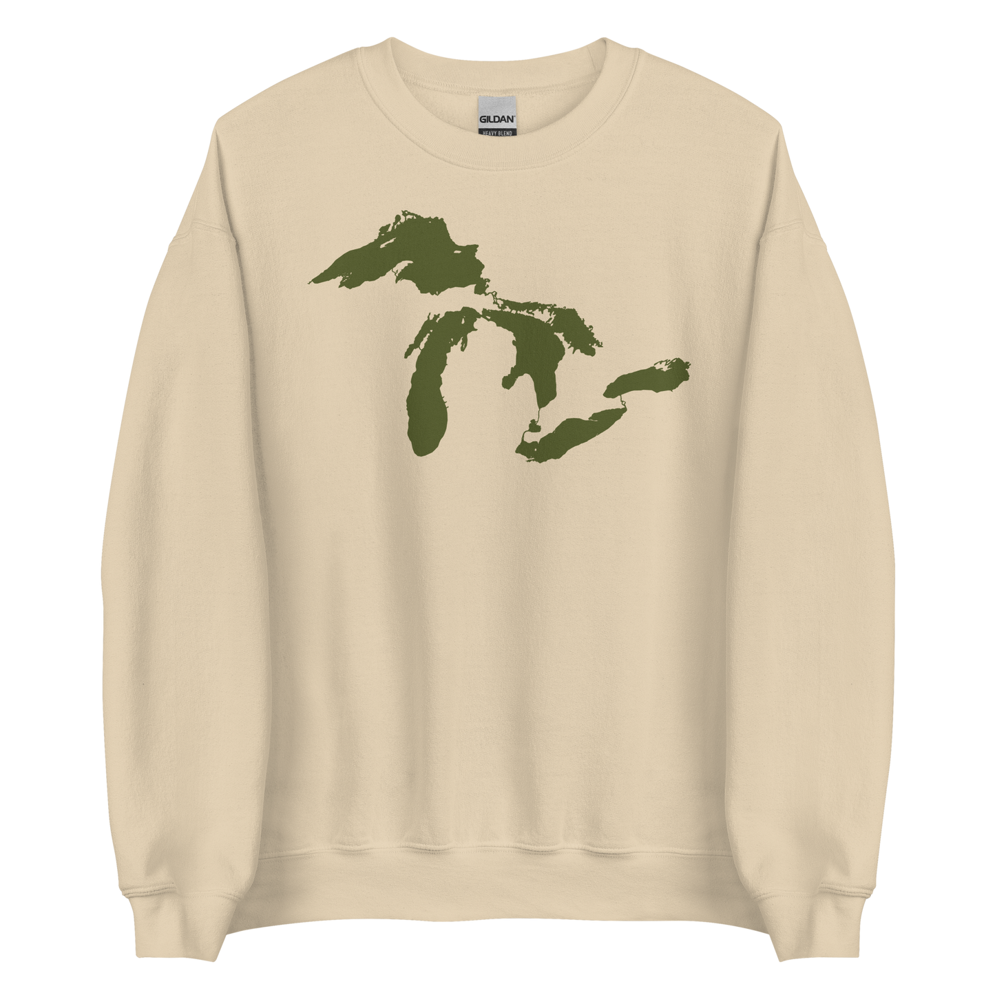 Great Lakes Sweatshirt | Unisex Standard - Army Green