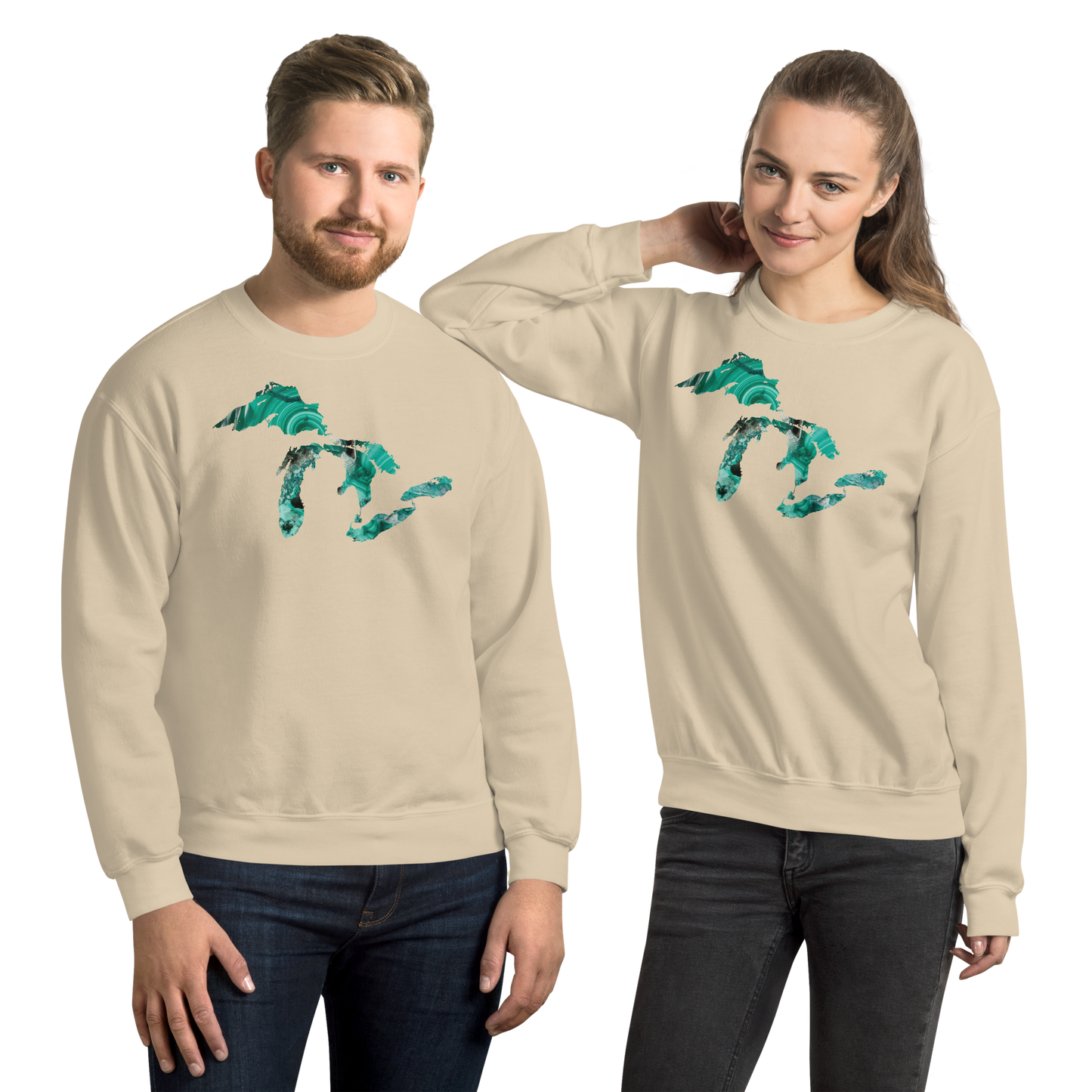 Great Lakes Sweatshirt | Unisex Standard - Malachite Edition