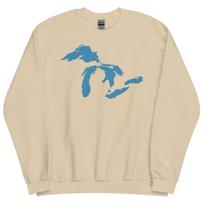 Great Lakes Sweatshirt | Unisex Standard - Traverse Blue