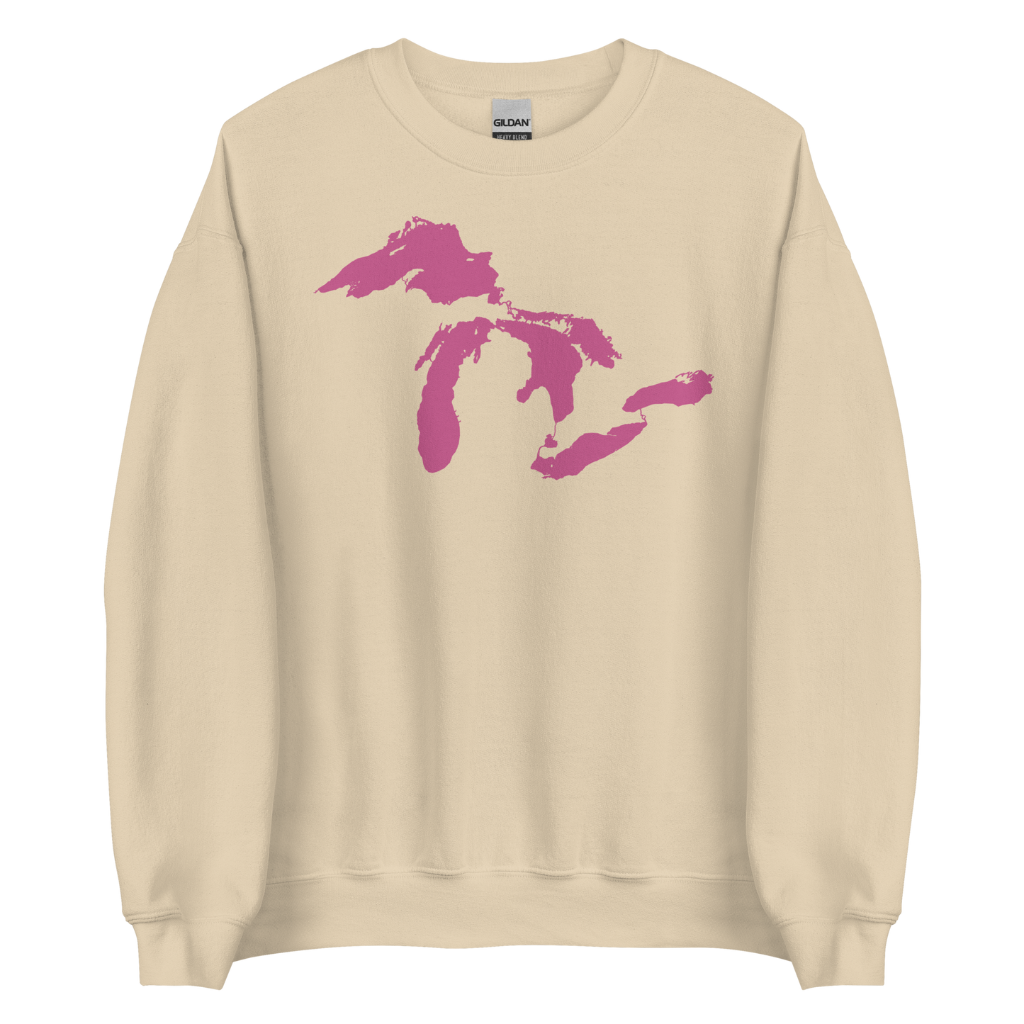 Great Lakes Sweatshirt | Unisex Standard - Apple Blossom Pink