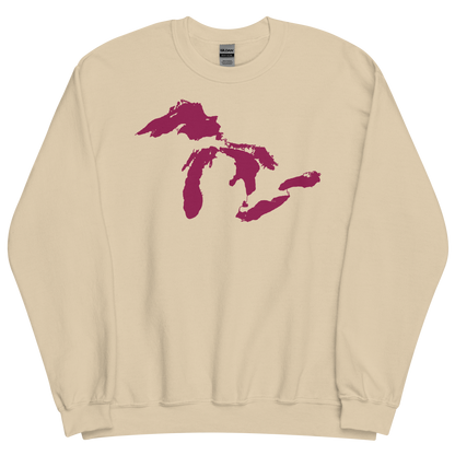 Great Lakes Sweatshirt | Unisex Standard - Ruby Red