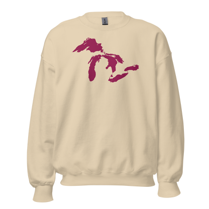 Great Lakes Sweatshirt | Unisex Standard - Ruby Red