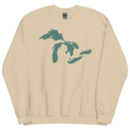 Great Lakes Sweatshirt | Unisex Standard - Copper Green