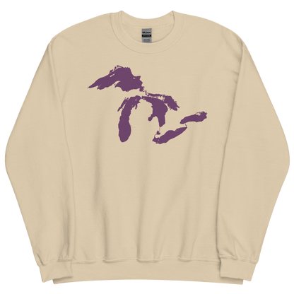 Great Lakes Sweatshirt | Unisex Standard - Plum