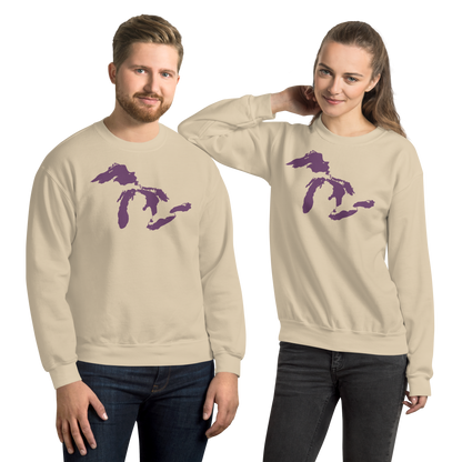 Great Lakes Sweatshirt | Unisex Standard - Plum