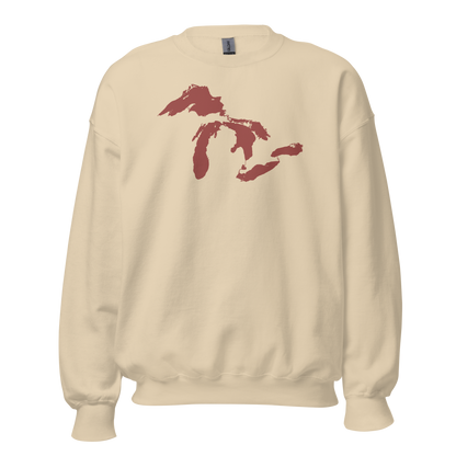 Great Lakes Sweatshirt | Unisex Standard - Ore Dock Red