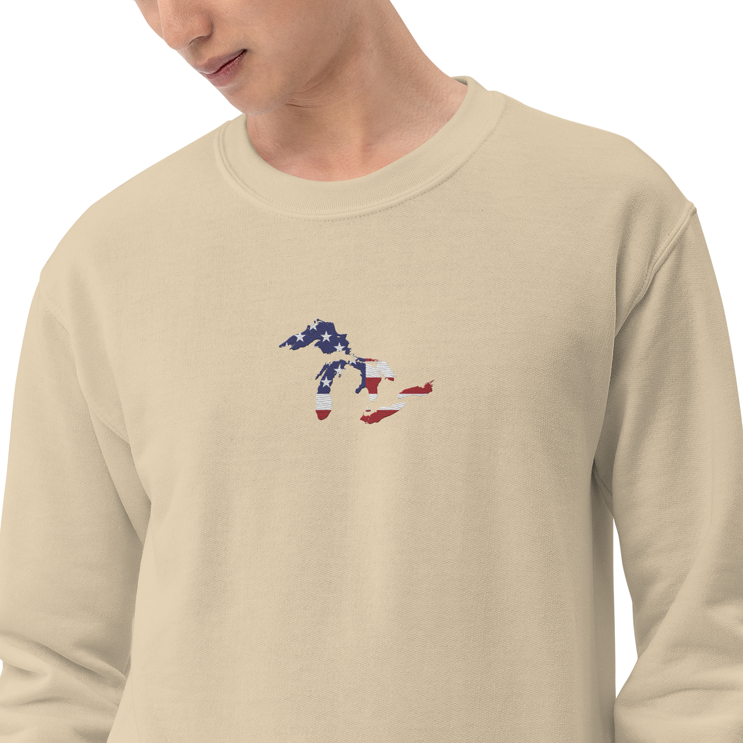 Great Lakes Sweatshirt | Unisex Standard - Patriotic Emb.