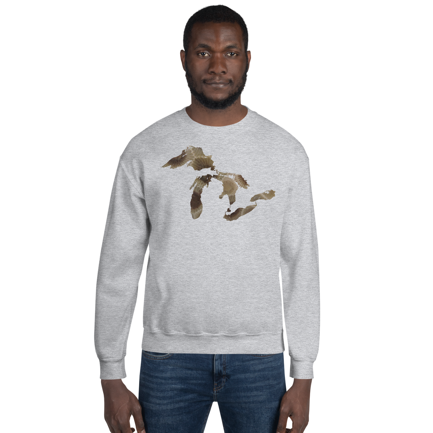 Great Lakes Sweatshirt | Unisex Standard - Petoskey Stone Edition