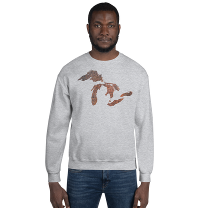 Great Lakes Sweatshirt | Unisex Standard - Rust Edition