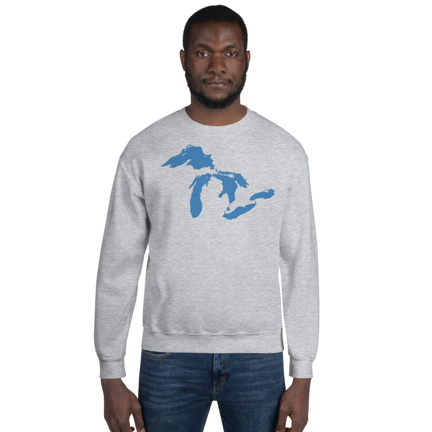 Great Lakes Sweatshirt | Unisex Standard - Superior Blue