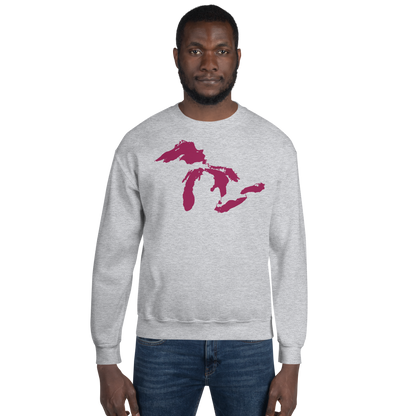 Great Lakes Sweatshirt | Unisex Standard - Ruby Red