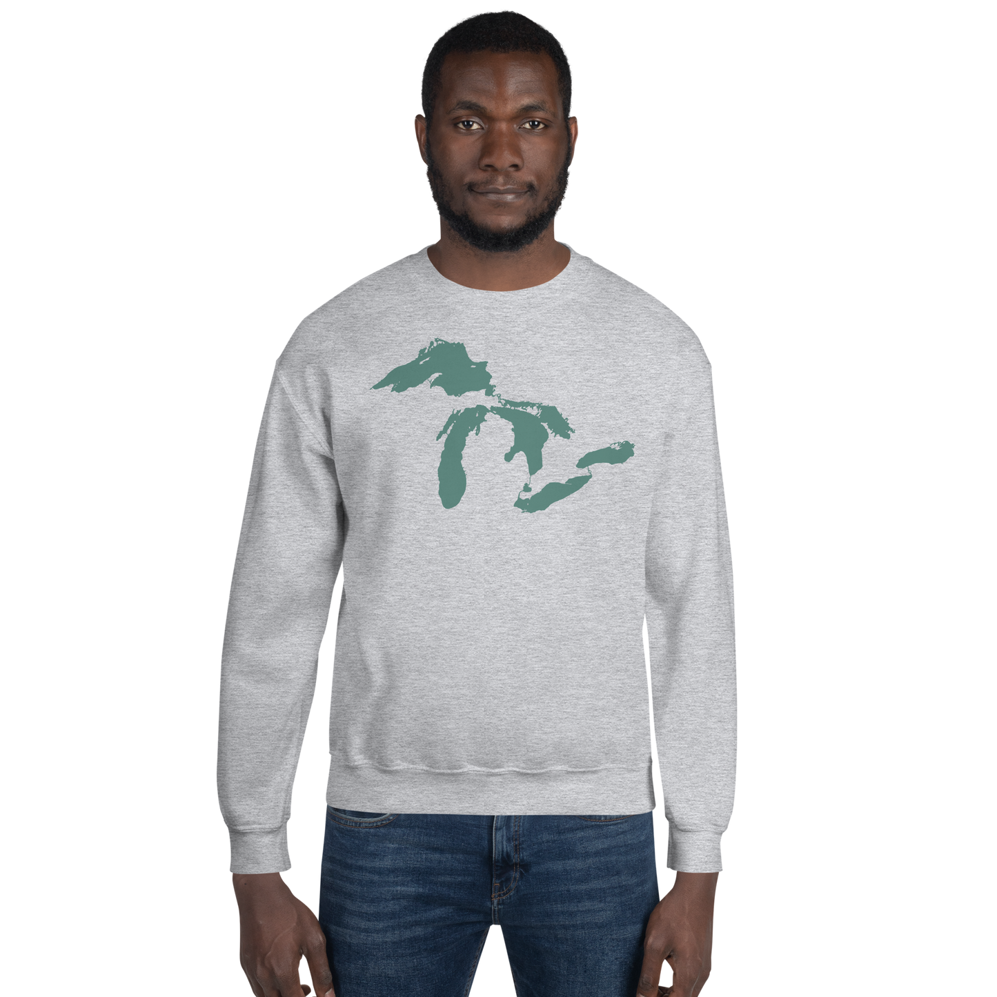 Great Lakes Sweatshirt | Unisex Standard - Copper Green