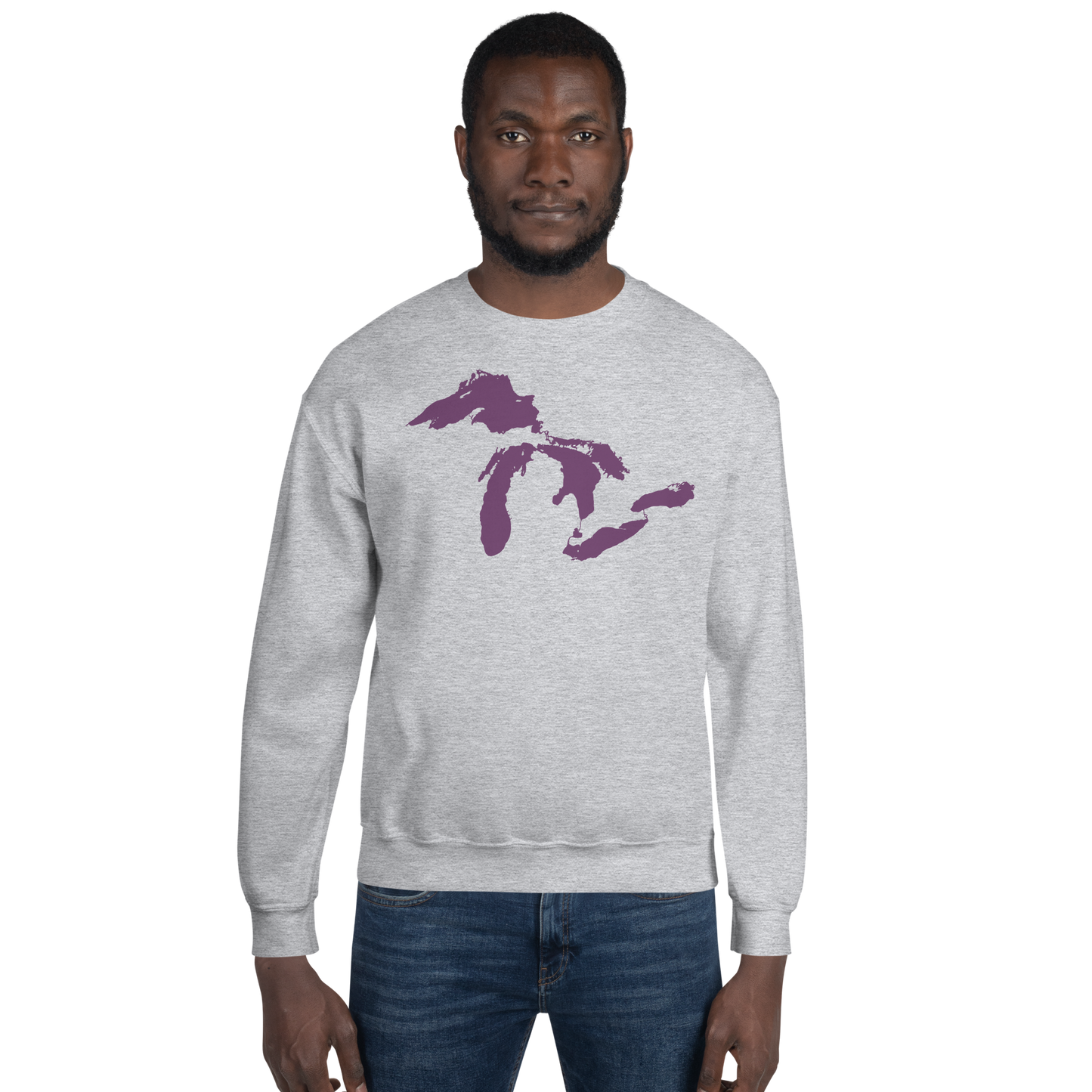 Great Lakes Sweatshirt | Unisex Standard - Plum