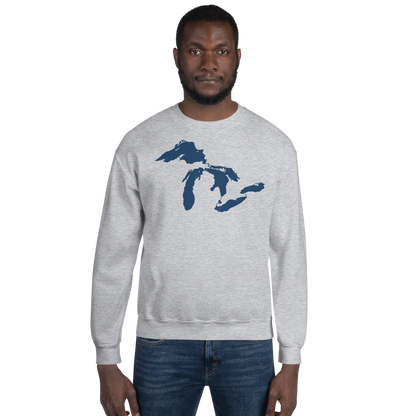 Great Lakes Sweatshirt | Unisex Standard - Indigo Blue