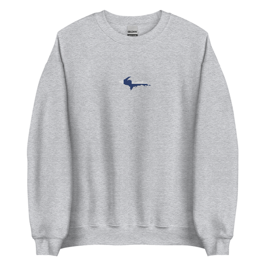 Michigan Upper Peninsula Sweatshirt (w/ Embroidered UP Finland Outline) | Unisex Standard