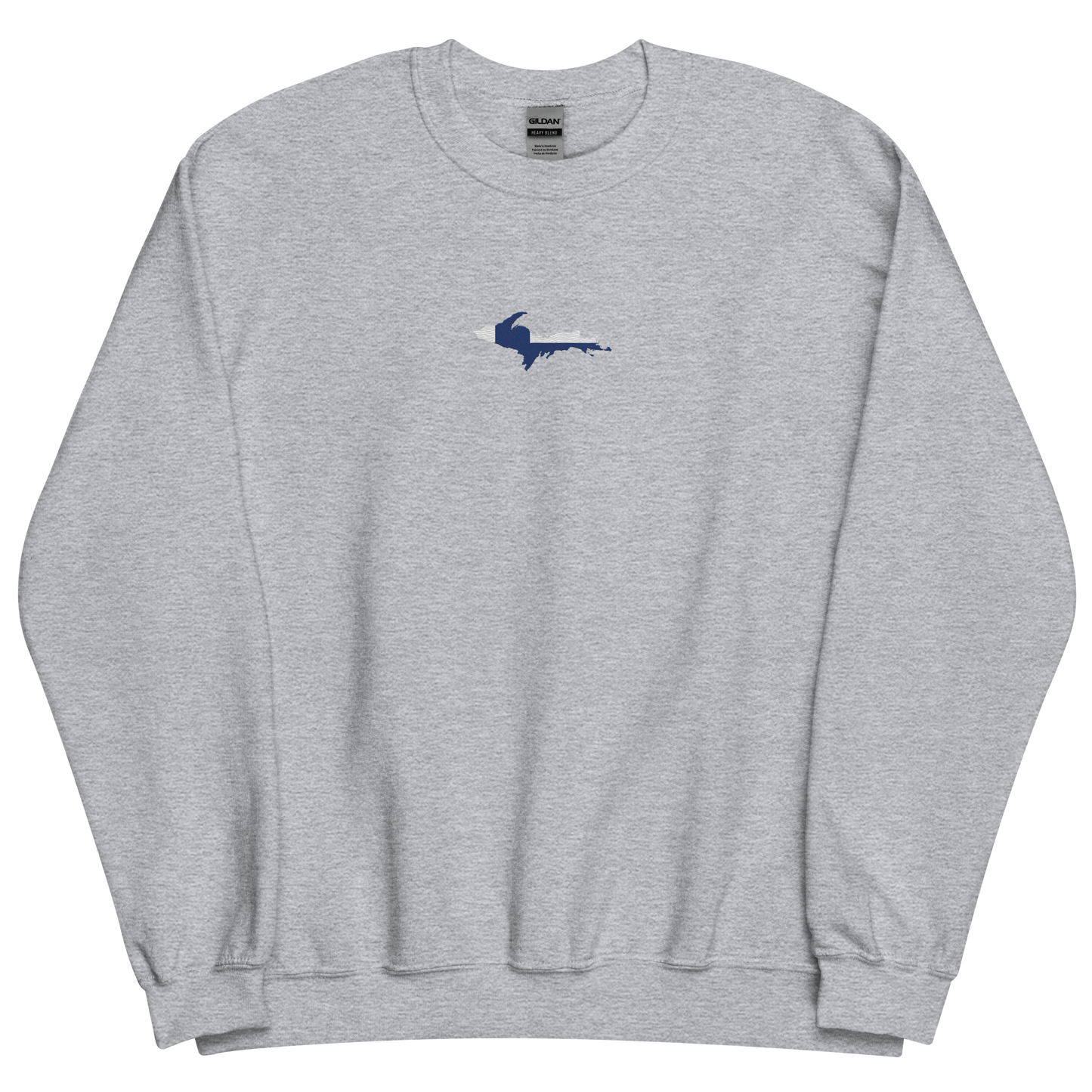 Michigan Upper Peninsula Sweatshirt (w/ Embroidered UP Finland Outline) | Unisex Standard