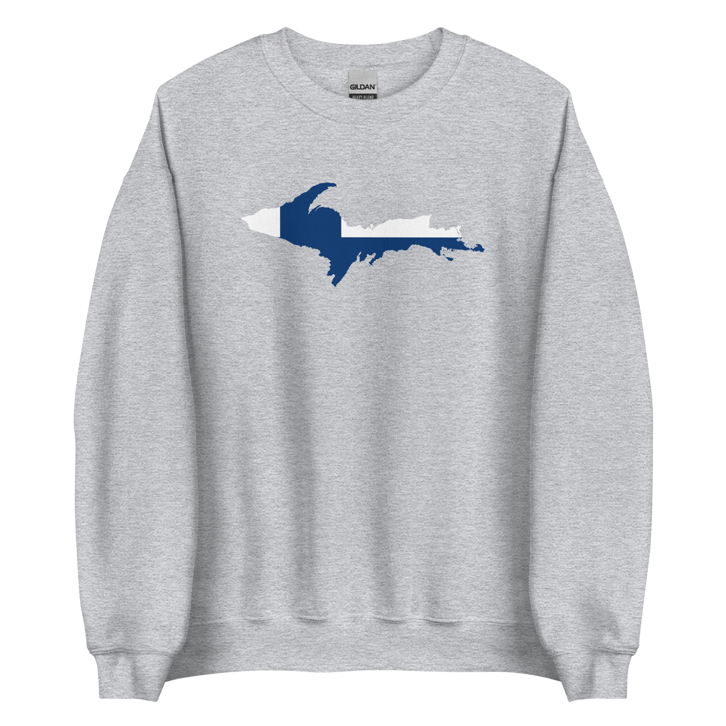 Michigan Upper Peninsula Sweatshirt (w/ UP Finland Outline) | Unisex Standard