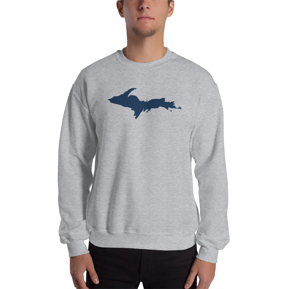 Michigan Upper Peninsula Sweatshirt (w/ UP Outline) | Unisex Standard