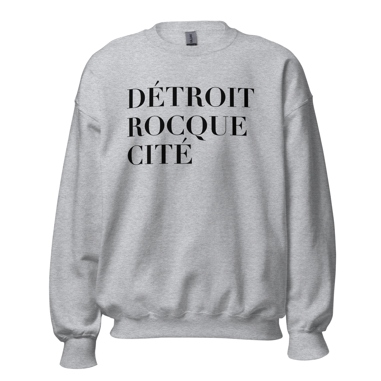 'Détroit Rocque Cité' Sweatshirt | Unisex Standard