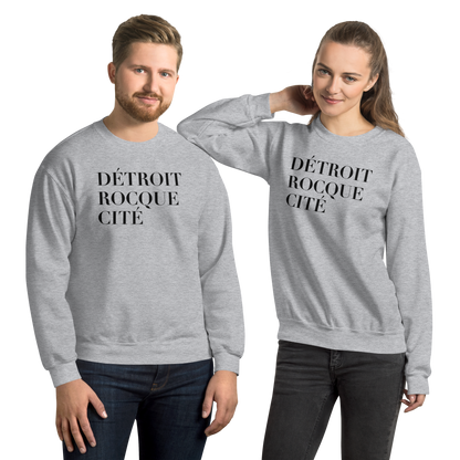 'Détroit Rocque Cité' Sweatshirt | Unisex Standard