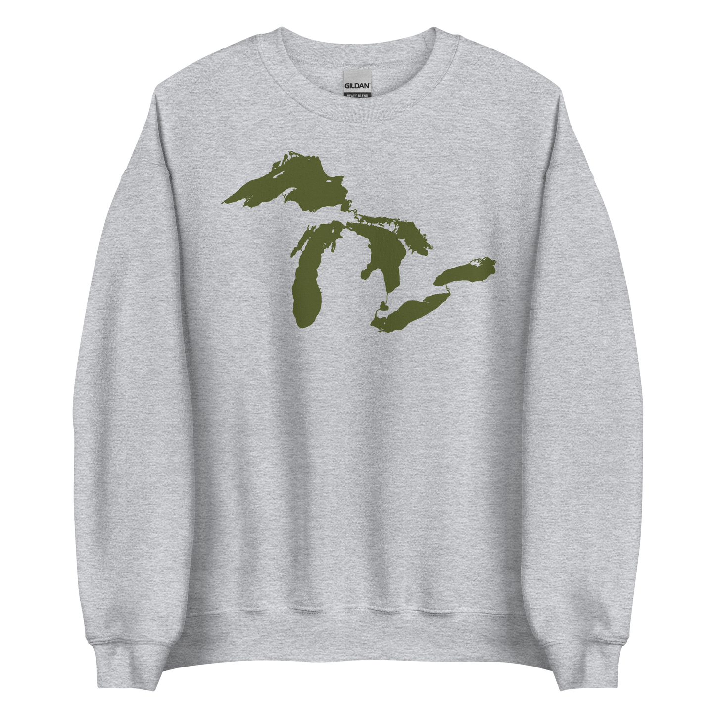 Great Lakes Sweatshirt | Unisex Standard - Army Green