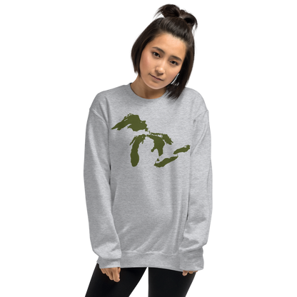 Great Lakes Sweatshirt | Unisex Standard - Army Green