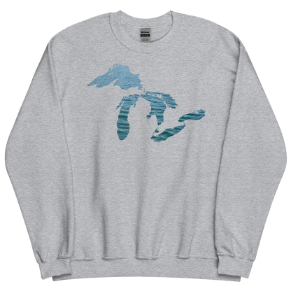 Great Lakes Sweatshirt | Unisex Standard - Waves Edition