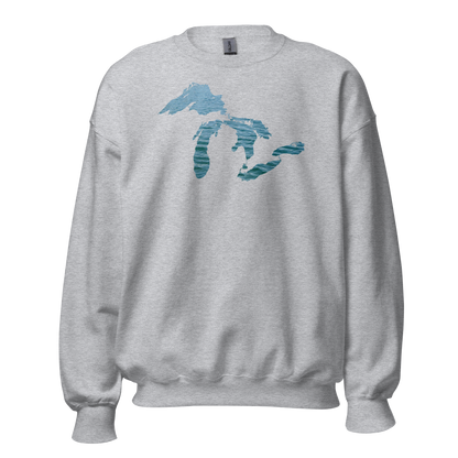 Great Lakes Sweatshirt | Unisex Standard - Waves Edition