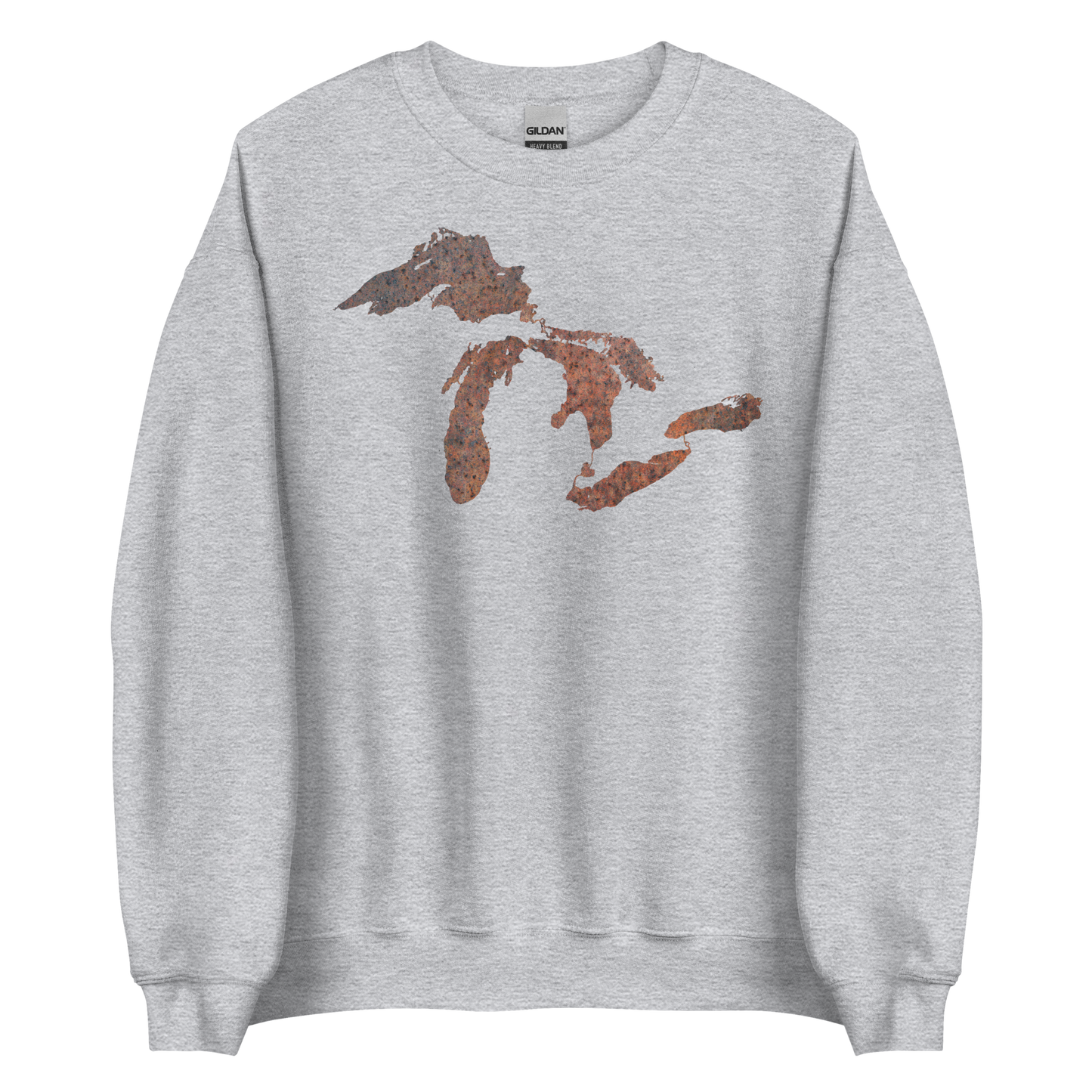 Great Lakes Sweatshirt | Unisex Standard - Rust Edition