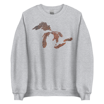 Great Lakes Sweatshirt | Unisex Standard - Rust Edition