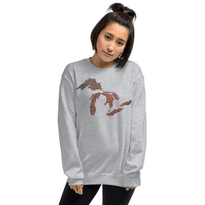 Great Lakes Sweatshirt | Unisex Standard - Rust Edition