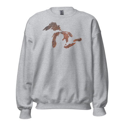 Great Lakes Sweatshirt | Unisex Standard - Rust Edition