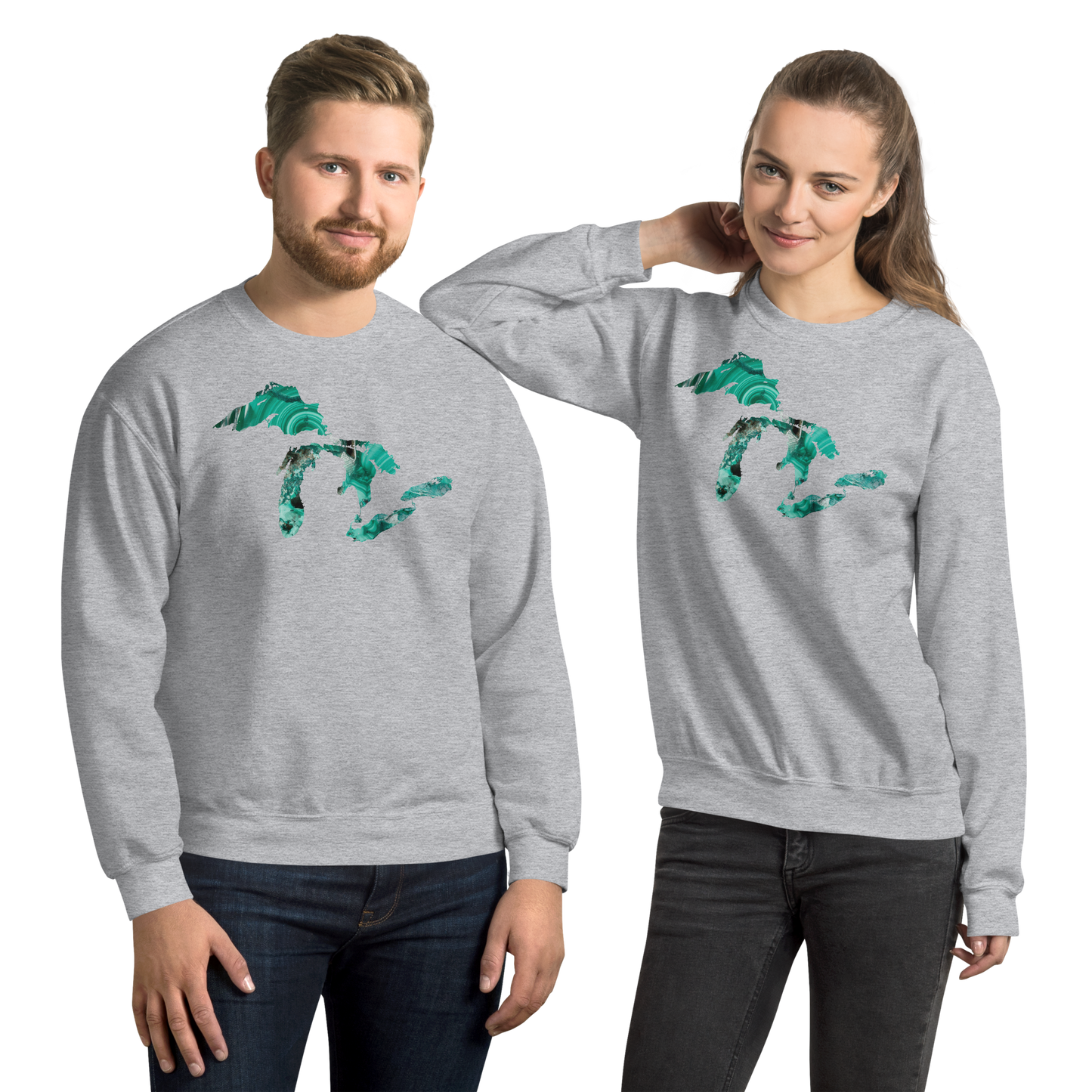 Great Lakes Sweatshirt | Unisex Standard - Malachite Edition