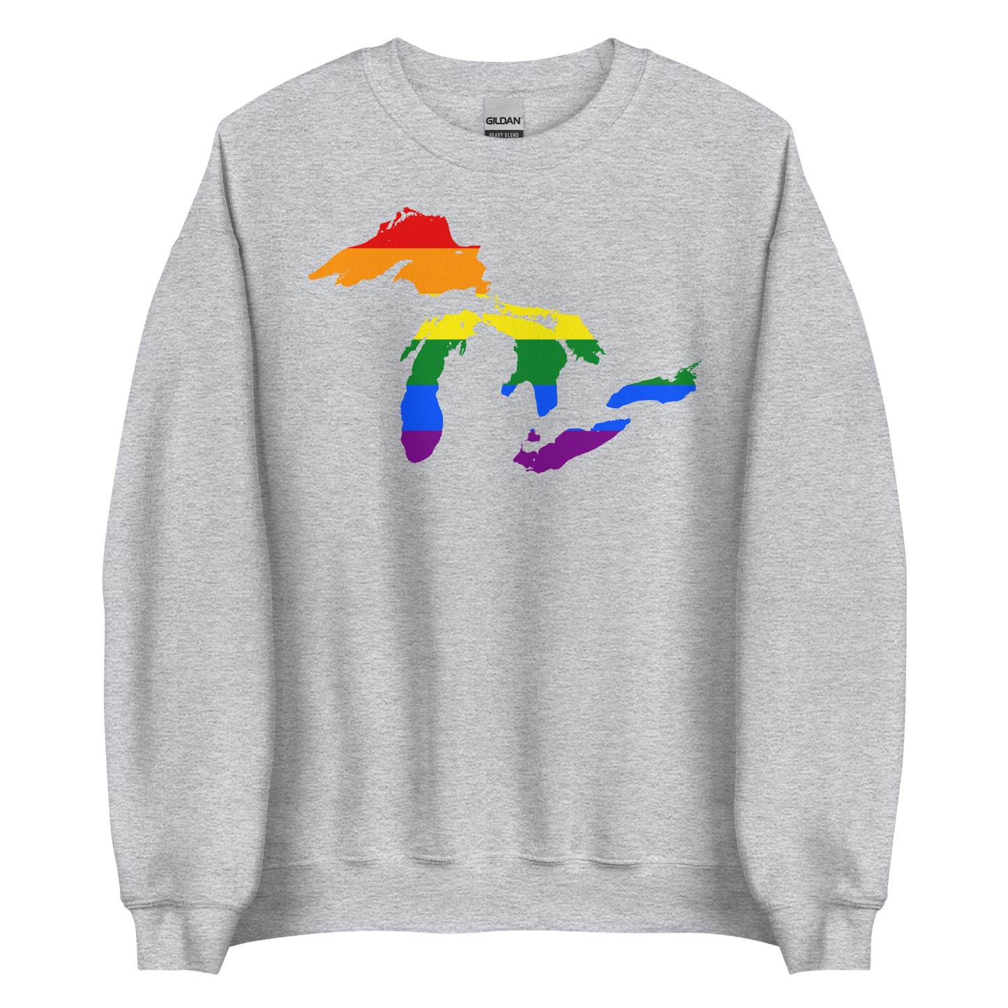 Great Lakes Sweatshirt | Unisex Standard - Pride Edition