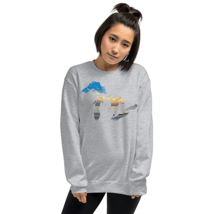 Great Lakes Sweatshirt | Unisex Standard - Sunset Edition