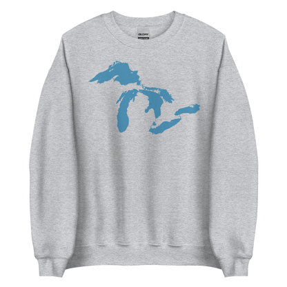 Great Lakes Sweatshirt | Unisex Standard - Traverse Blue