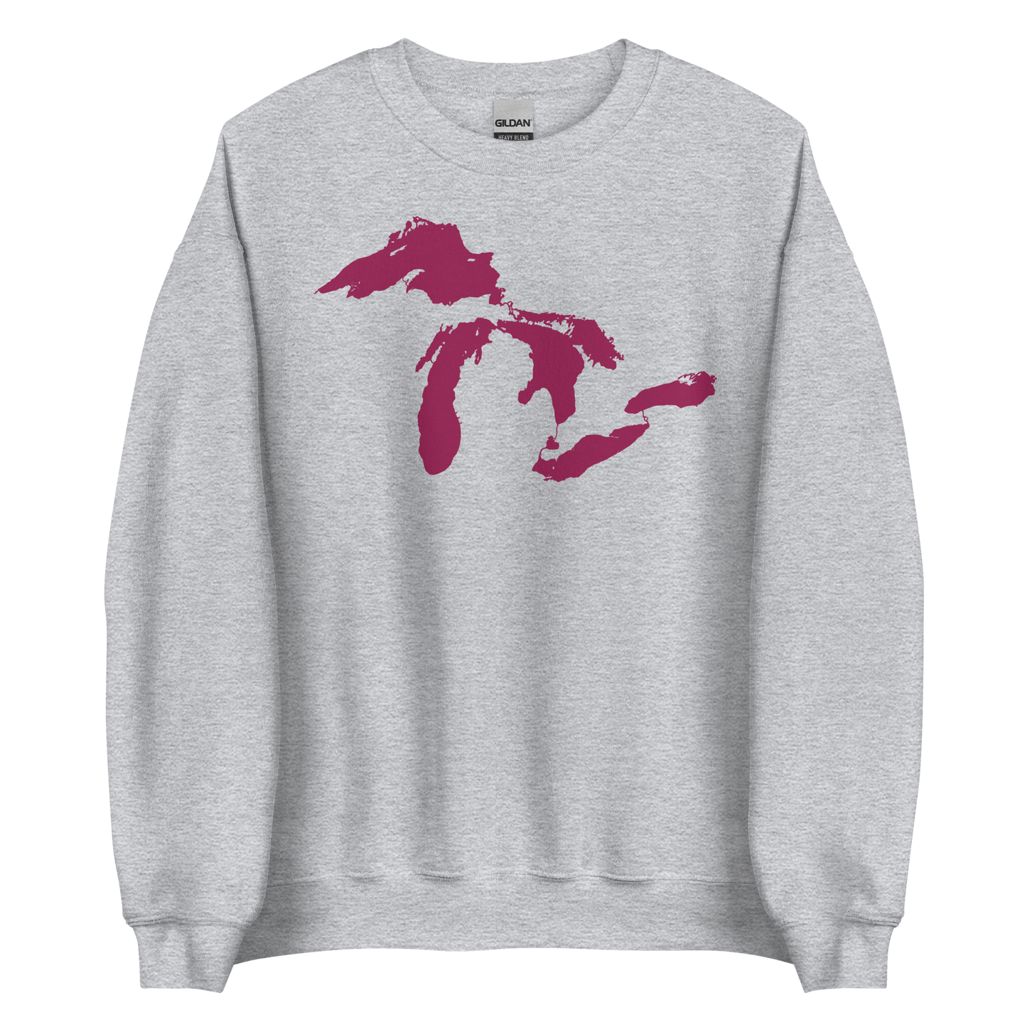 Great Lakes Sweatshirt | Unisex Standard - Ruby Red