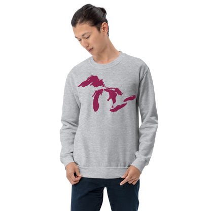 Great Lakes Sweatshirt | Unisex Standard - Ruby Red